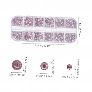 Наклейки со Стразами Безымянные Плоские Акриловые Самоцветы для Лица Ювелирные Изделия Вишневый Цвет synthetic.ua - Фото 1