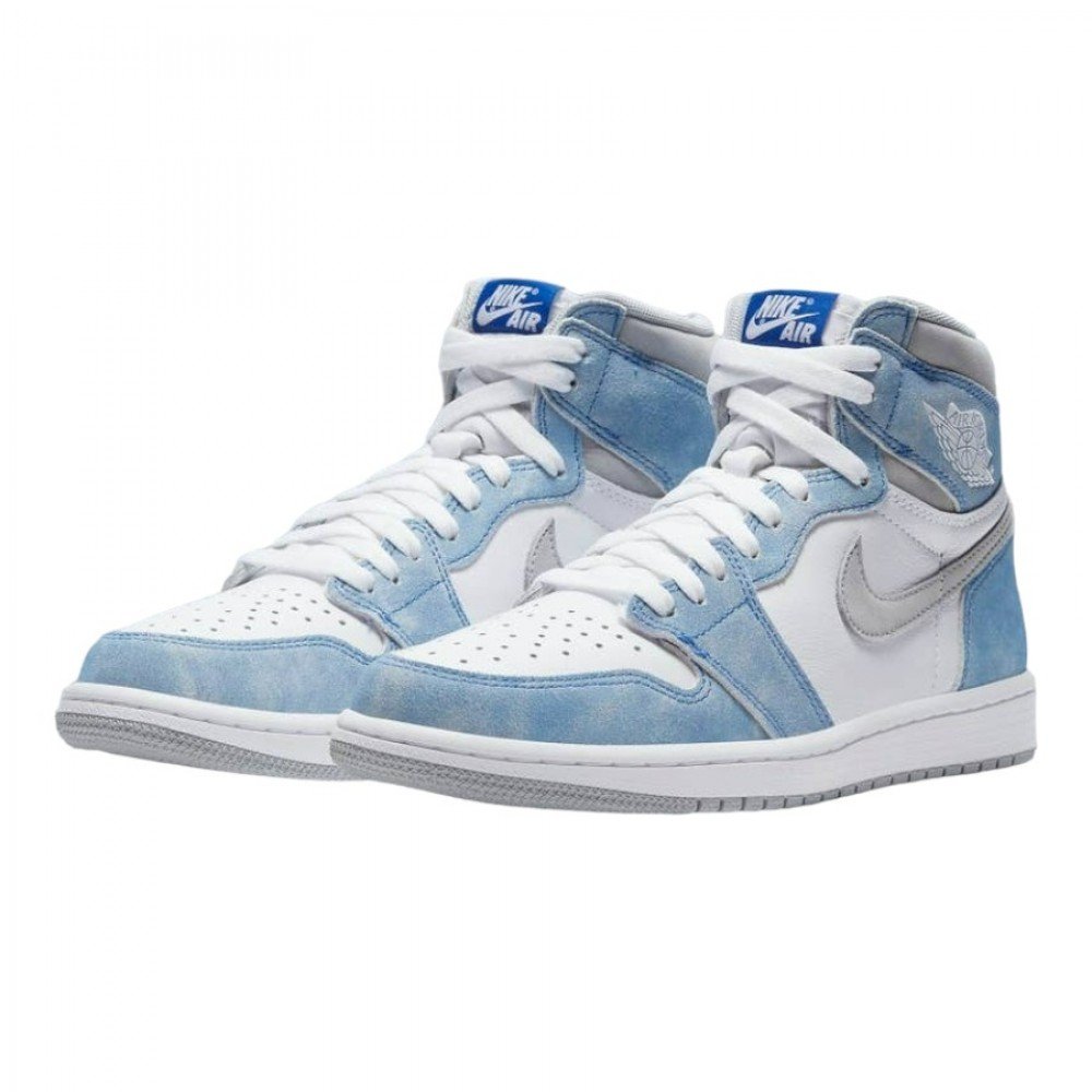Кросівки Jordan 1 Retro High Hyper Royal Smoke Grey 44.5, фото №5