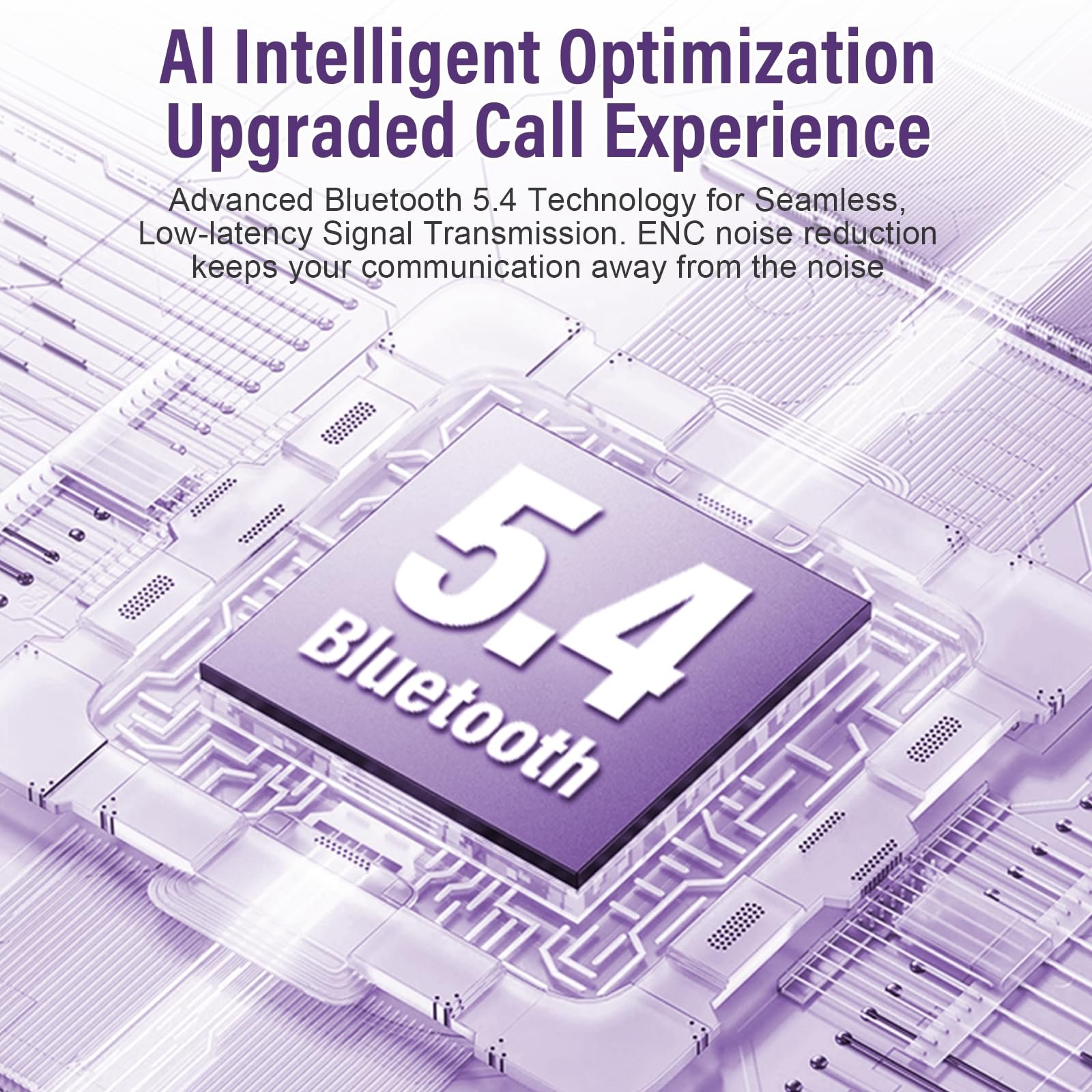 Навушники-перекладачі AI Фіолетові, фото №7