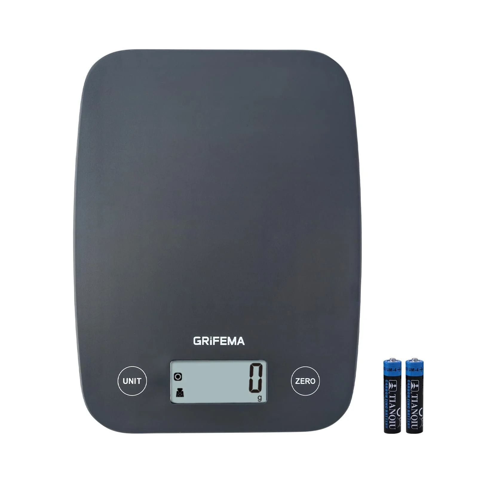 Кухонні ваги GRIFEMA GA2004 1 g-5000 g з LCD-дисплеєм Білий, фото №1 Кухонні ваги GRIFEMA GA2004 1 g-5000 g з LCD-дисплеєм Білий, фото №1