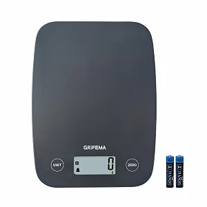 Кухонні ваги GRIFEMA GA2004 1 g-5000 g з LCD-дисплеєм Білий - Фото 1