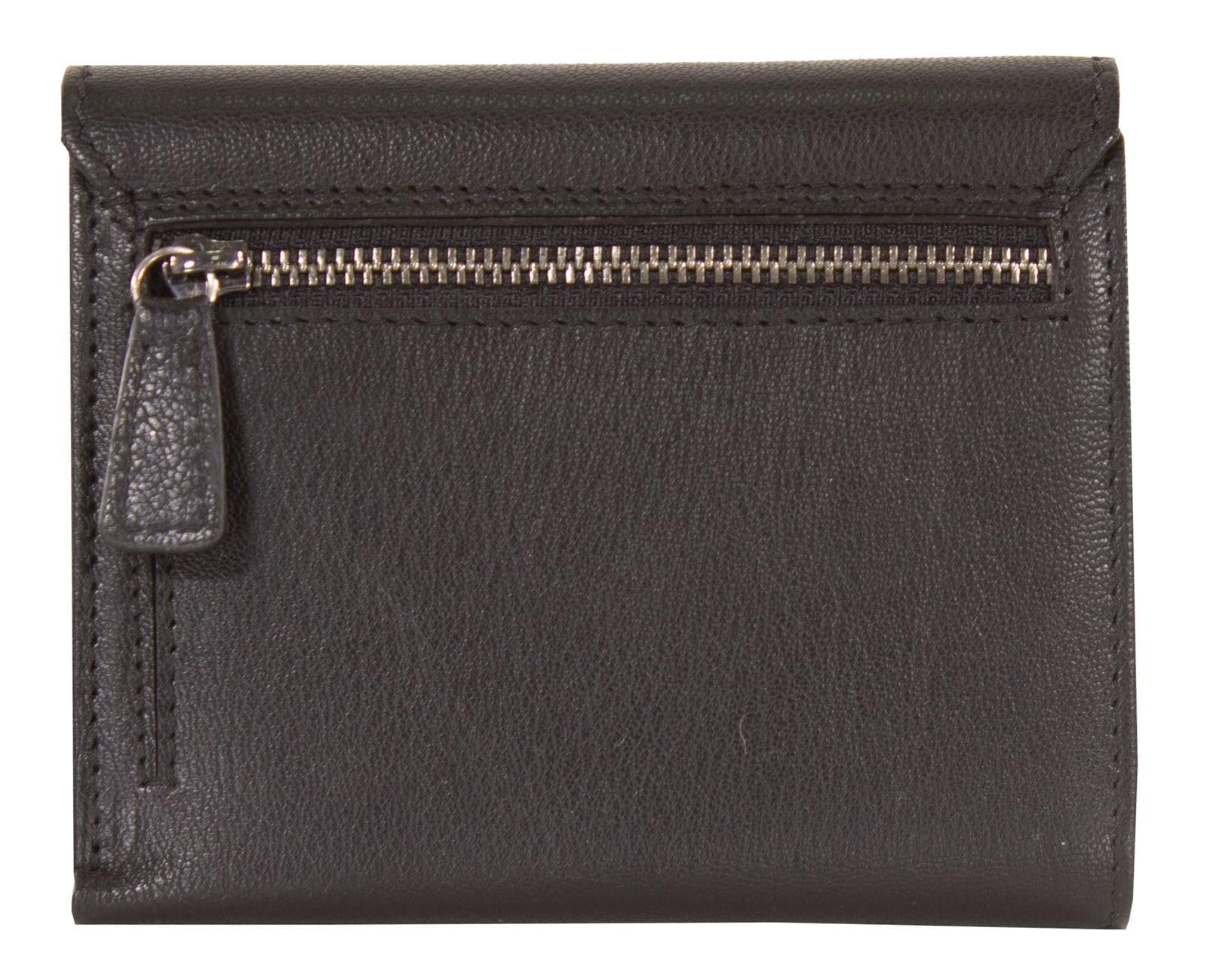 Гаманець Шкіряний BRAUN BÜFFEL Anna RFID 12 см, чорний, фото №4
