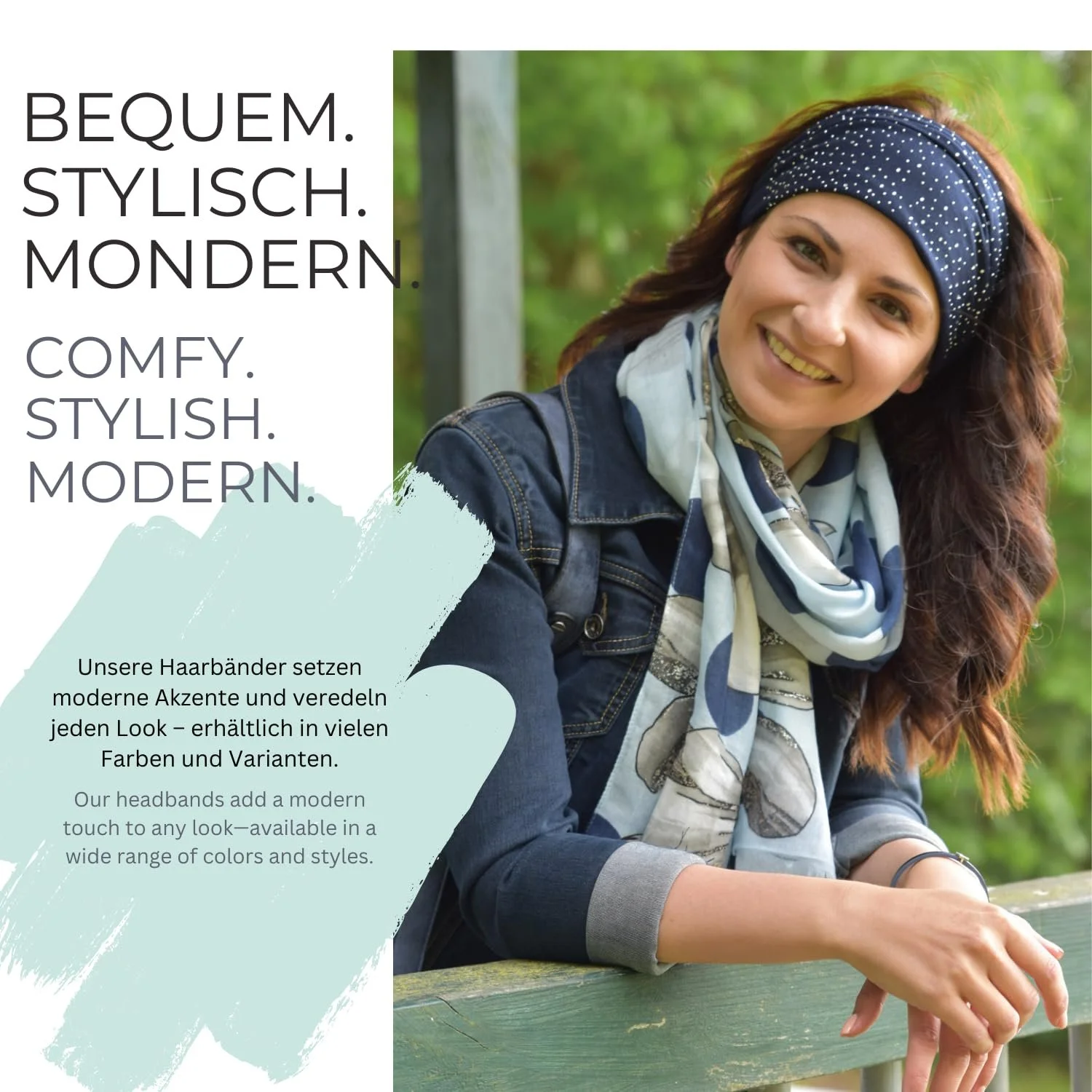 Пов'язка на голову styleBREAKER Жіноча з блискітками, фото №7