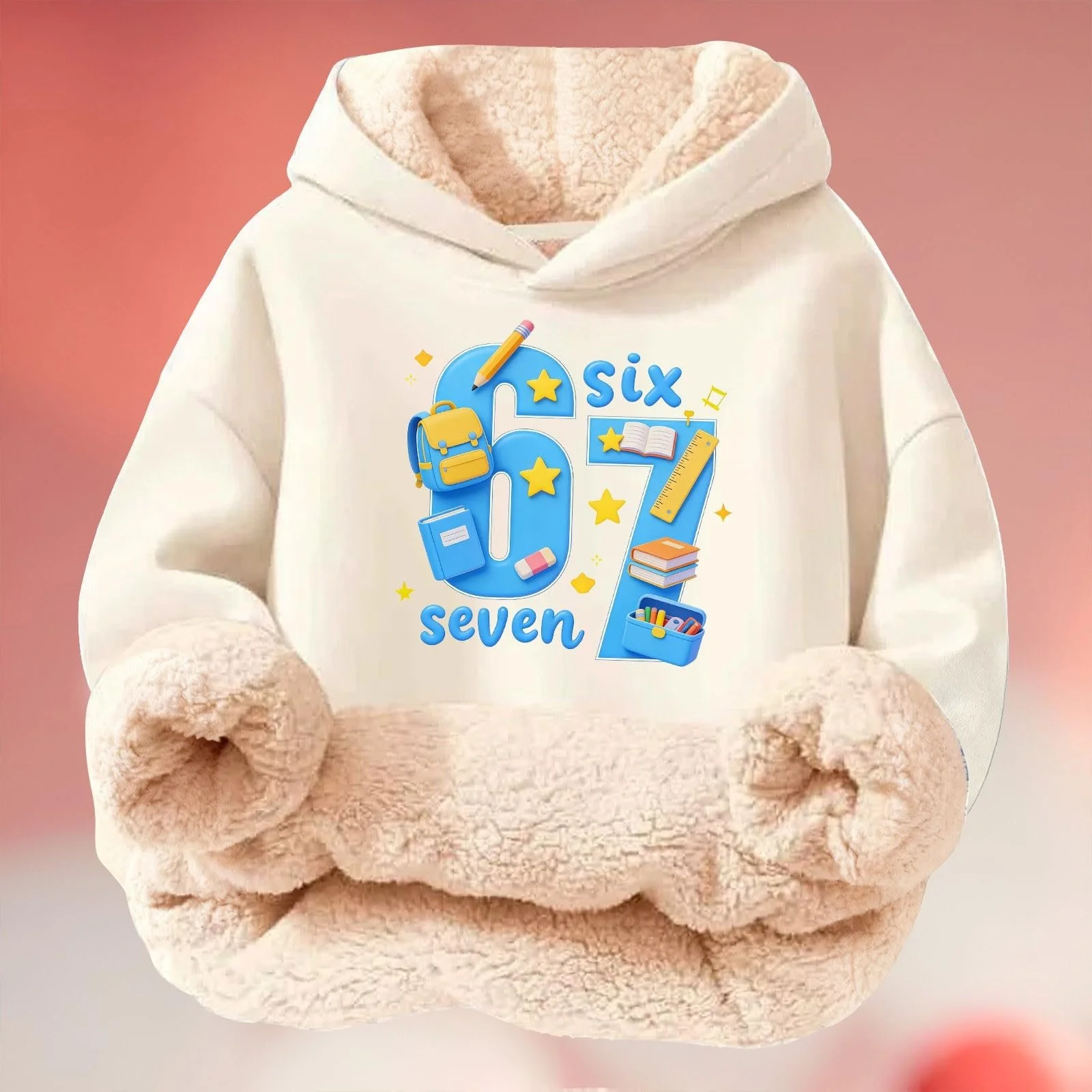 Худі з принтом 67, фото №2