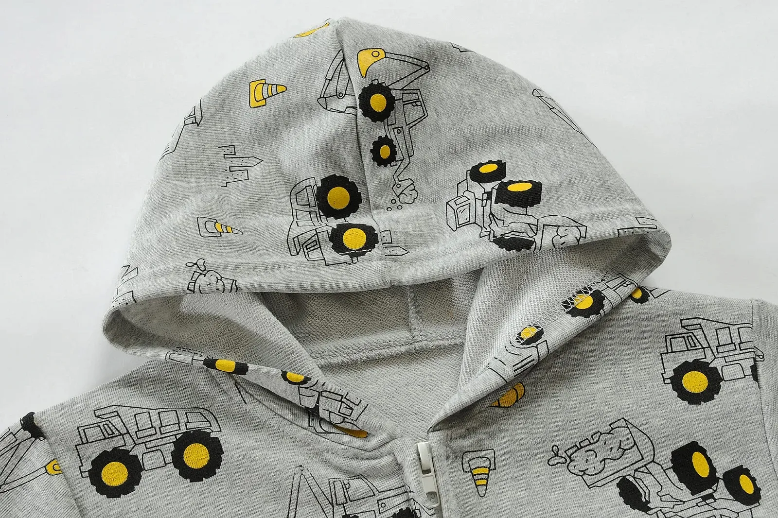 Детская толстовка EULLA для мальчиков на молнии, куртка с капюшоном, толстовка с динозавром, хлопковый пуловер с длинным рукавом и молнией, размер 92 98 104 110 116 122, фото №2