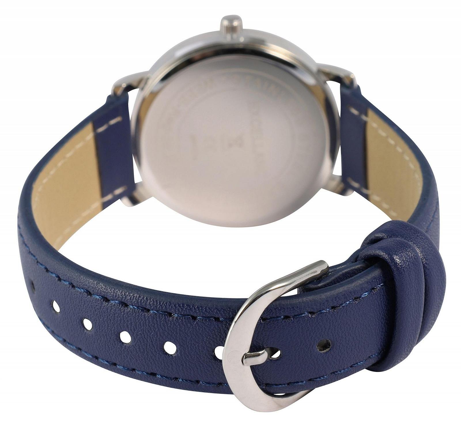 Часы женские Excellanc с ремешком из искусственной кожи, синий/серебристый, фото №3 Часы женские Excellanc с ремешком из искусственной кожи, синий/серебристый, фото №3