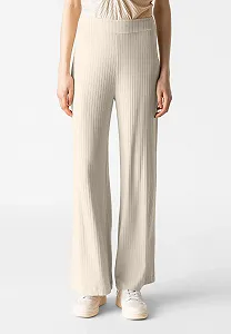 Женские брюки Les Lunes The Michelle Rib Pants Oat Milk - L - Фото 1