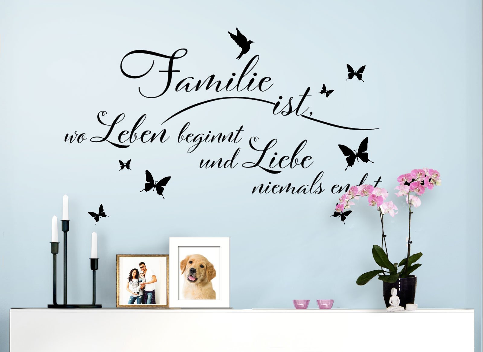 Наклейка для стін Grandora W5438 Family is II для вітальні та кухні, фото №4