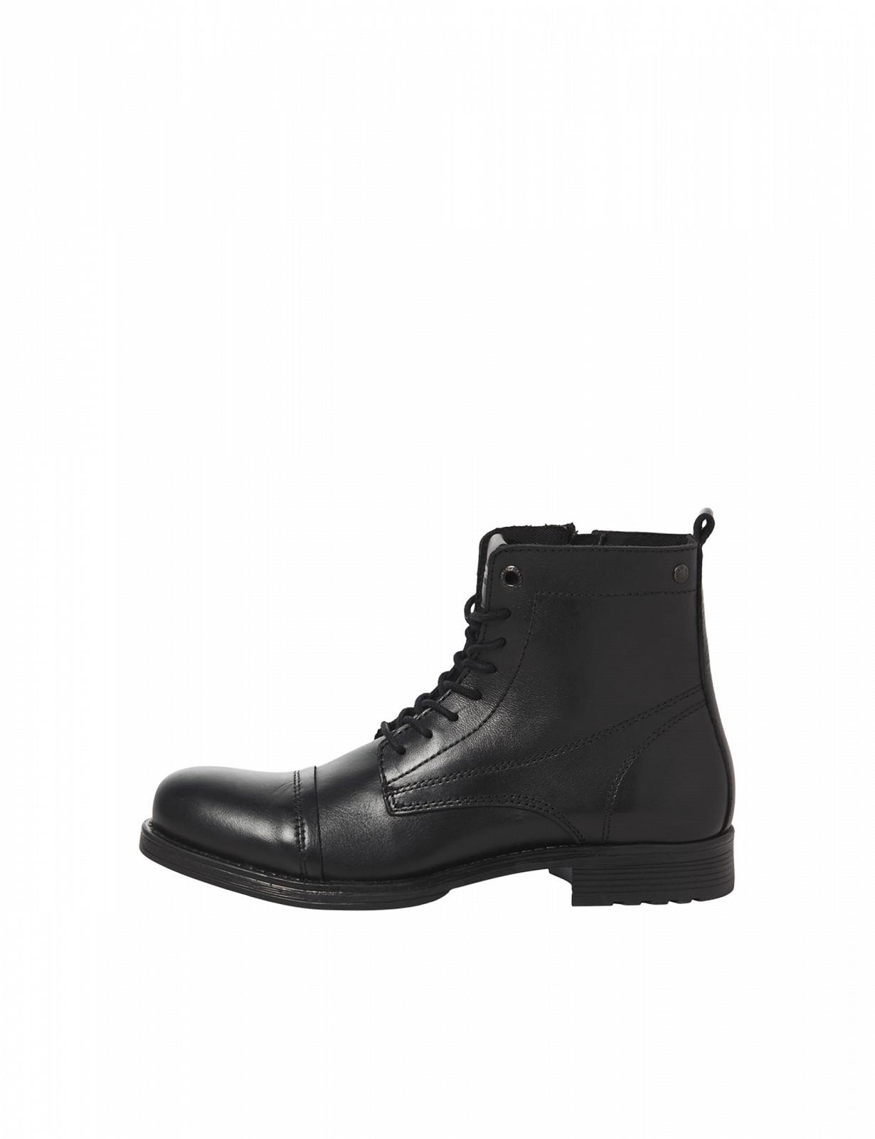 Ботинки JACK & JONES Jfwshaun Кожаные на шнуровке, фото №1