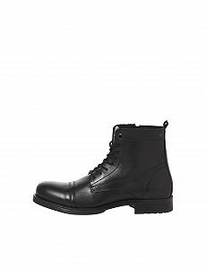 Ботинки кожаные JACK & JONES Jfwshaun Sn Lace-Up - Фото 1