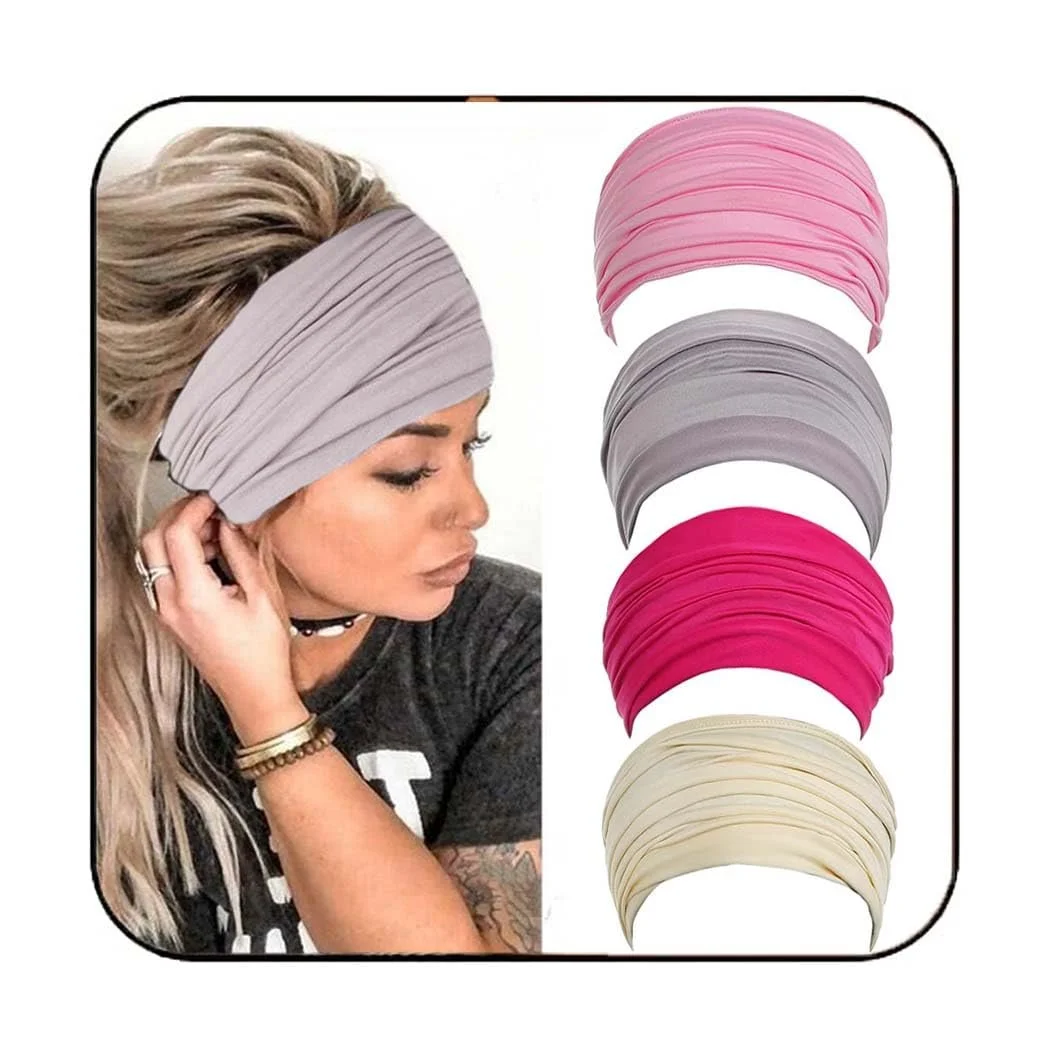 Пов'язка на голову широка Reaky Boho, фото №1