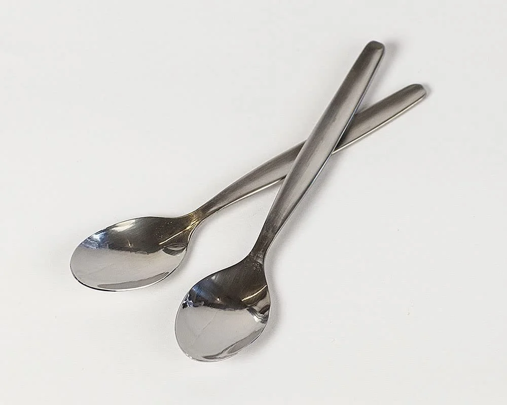 Ложка для перепелиних яєць, дуже маленька, 1 шт, хромована сталь, мінімалізм, фото №1 Ложка для перепелиних яєць, дуже маленька, 1 шт, хромована сталь, мінімалізм, фото №1