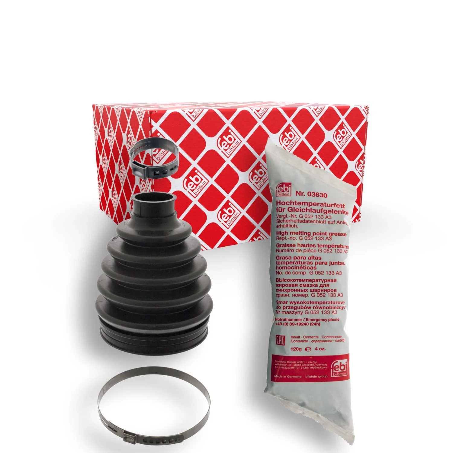 Комплект пыльника приводного вала FEBI BILSTEIN 48928 для MERCEDES-BENZ передний мост, фото №1