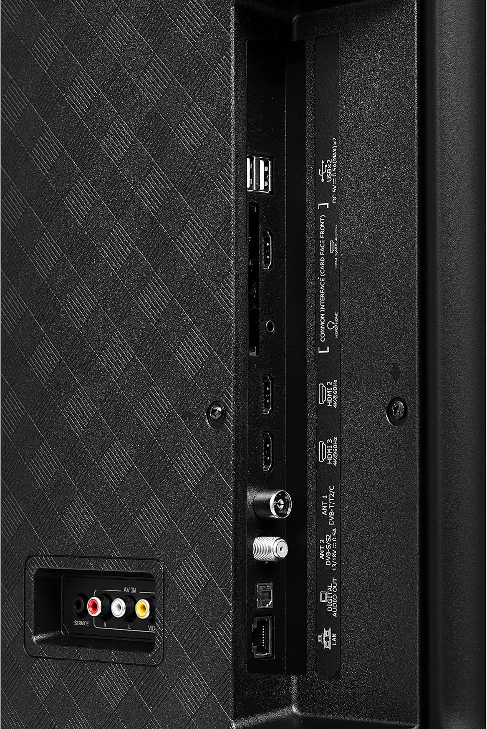 Телевізор 43" Hisense 43A67H / 4K Ultra HD / 60 Гц / VA / Smart TV / Wi-Fi / Bluetooth / T2 / Чорний, фото №6 Телевізор 43" Hisense 43A67H / 4K Ultra HD / 60 Гц / VA / Smart TV / Wi-Fi / Bluetooth / T2 / Чорний, фото №6