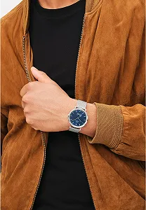 Часы Daniel Wellington Classic Multi-Eye 40 mm Мужские, DW Classic Мужские, синий, 40, Браслет synthetic.ua - Фото 1