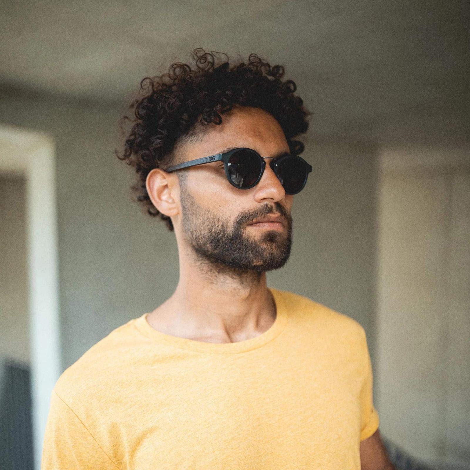 Сонцезахисні окуляри Жіночі Дерев'яні TAKE A SHOT Круглі Лінзи Металевий Місток UV400 Захист, фото №4