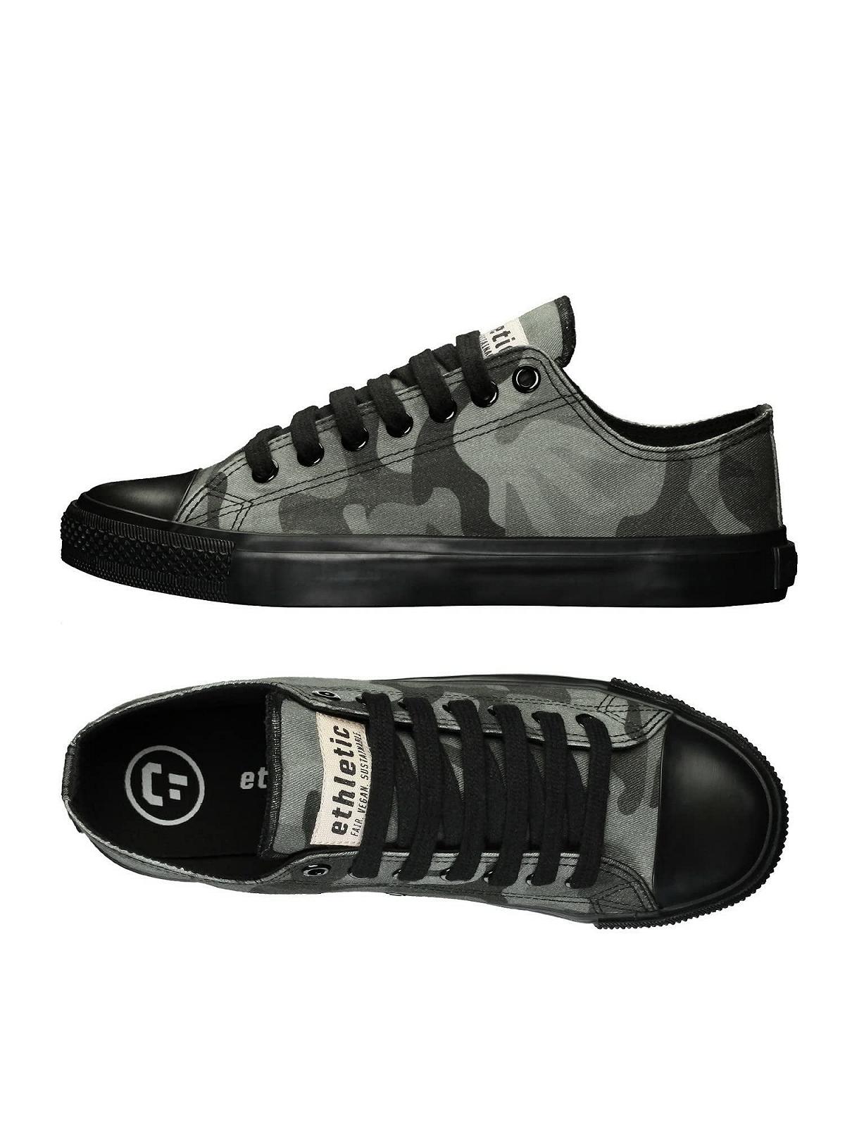 Кеди Ethletic Canvas Black Cap Lo Cut Fairtrade Product, фото №2 Кеди Ethletic Canvas Black Cap Lo Cut Fairtrade Product, фото №2