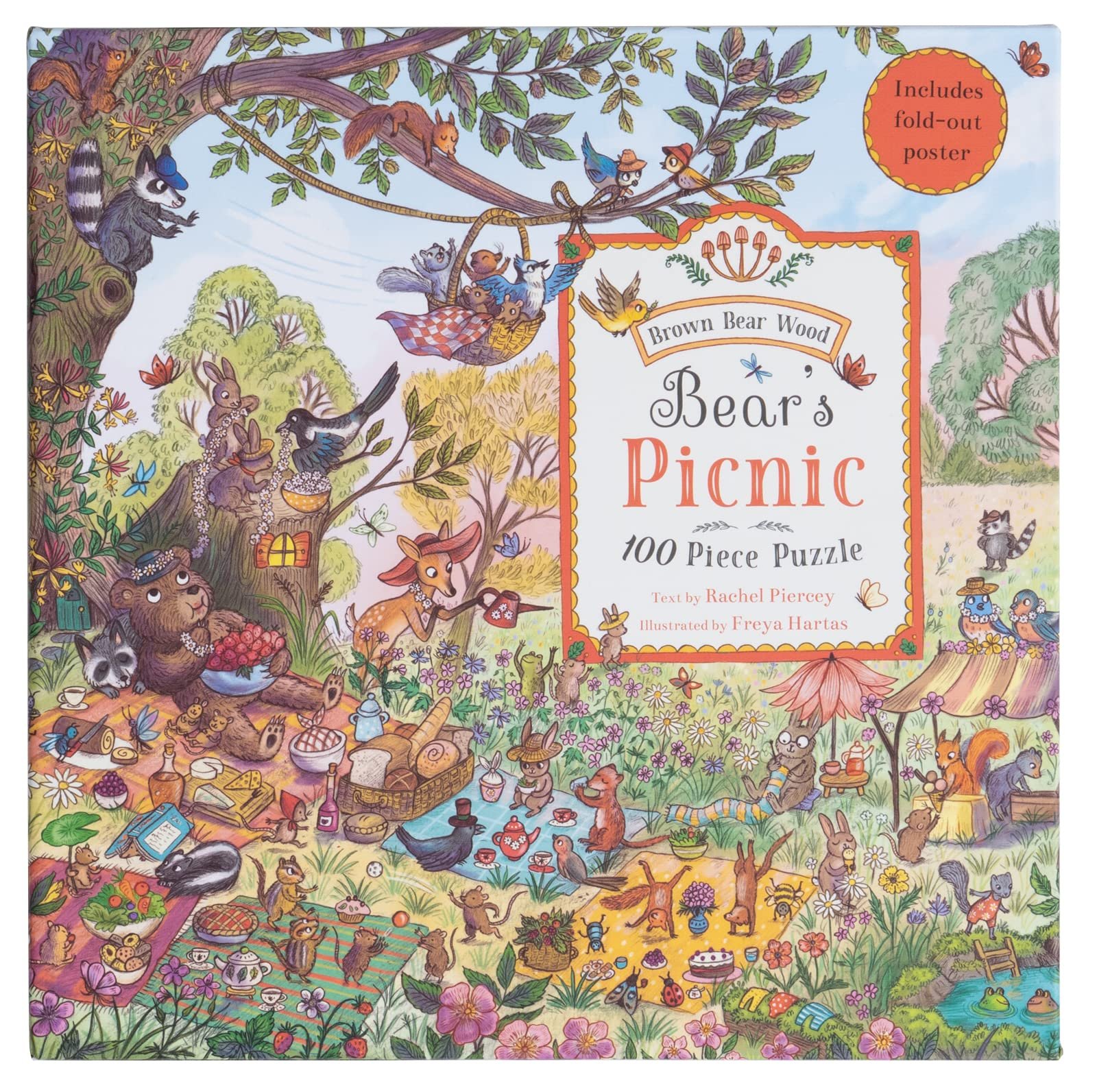 Пазл Magic Cat Bear's Picnic 100 деталей Разноцветный, фото №4