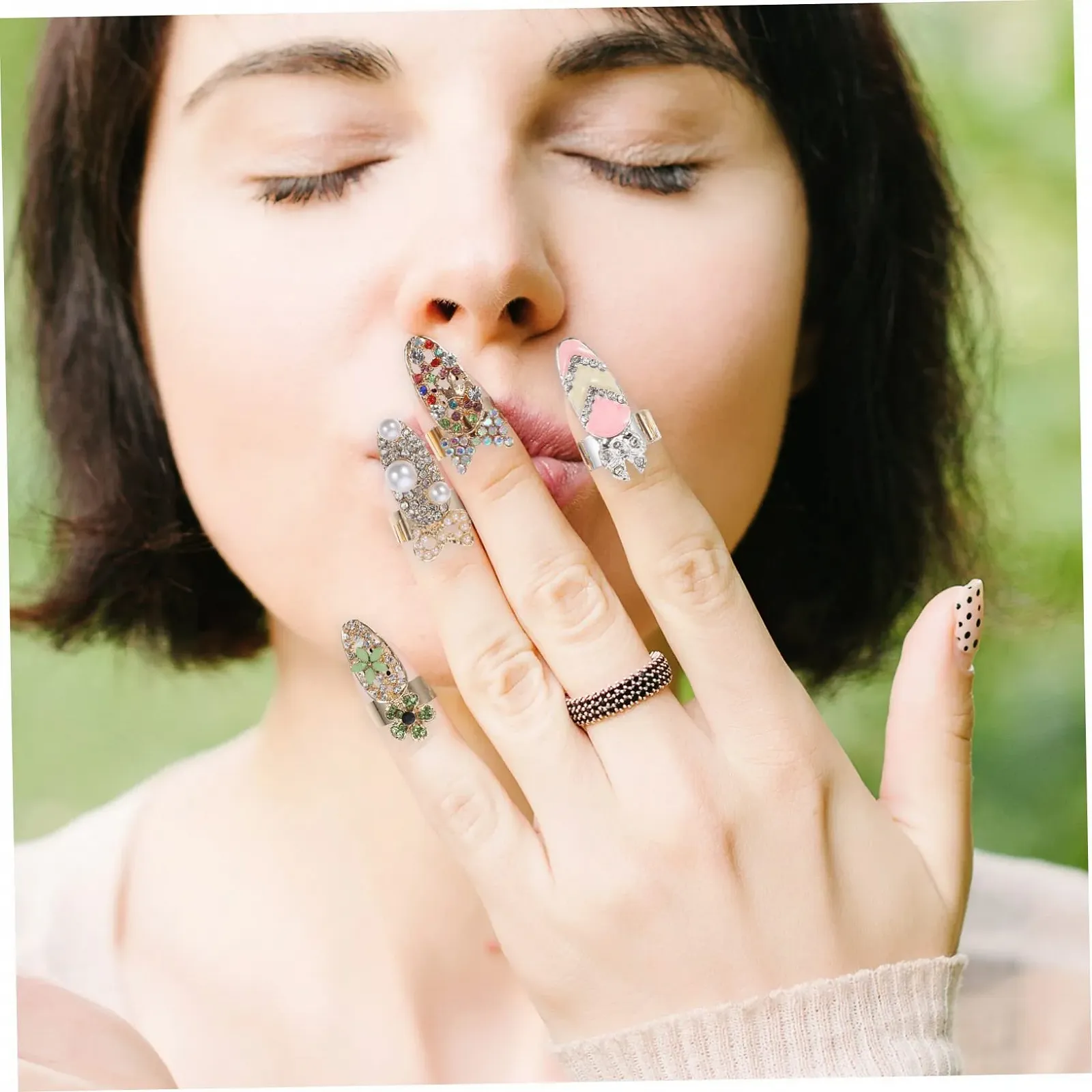 Набір для нігтів з кільцями, фото №9