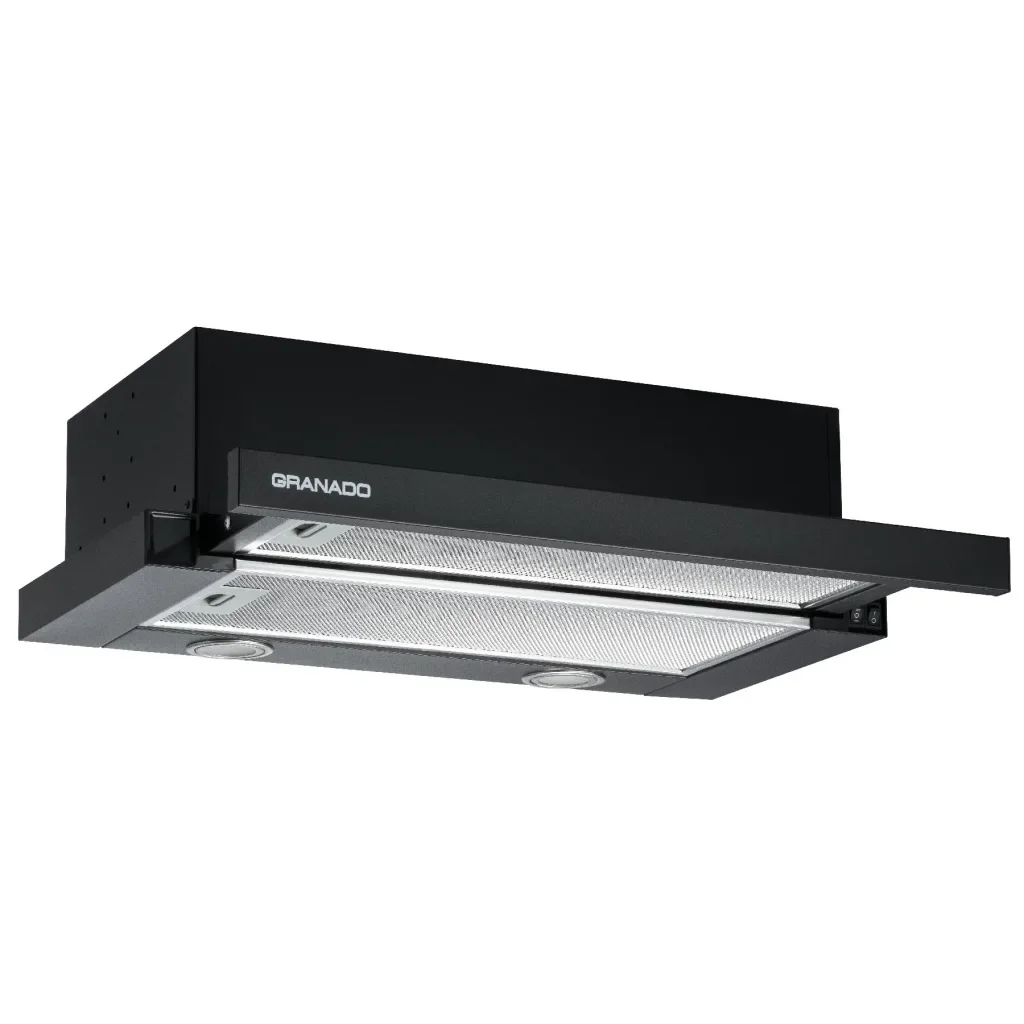 Вытяжка кухонная GRANADO Telde 602-700 black (GCH26211), фото №2