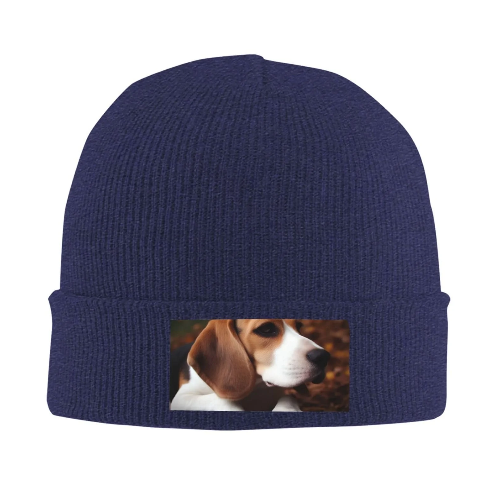 Вязаная шапка Beagle для женщин зимняя теплая, фото №4 Вязаная шапка Beagle для женщин зимняя теплая, фото №4