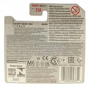 Машинка Hot Wheels Tesla Cybertruck HW Hot Trucks 3/10 HCV57 Short Card Mattel 2022 - Фото 1