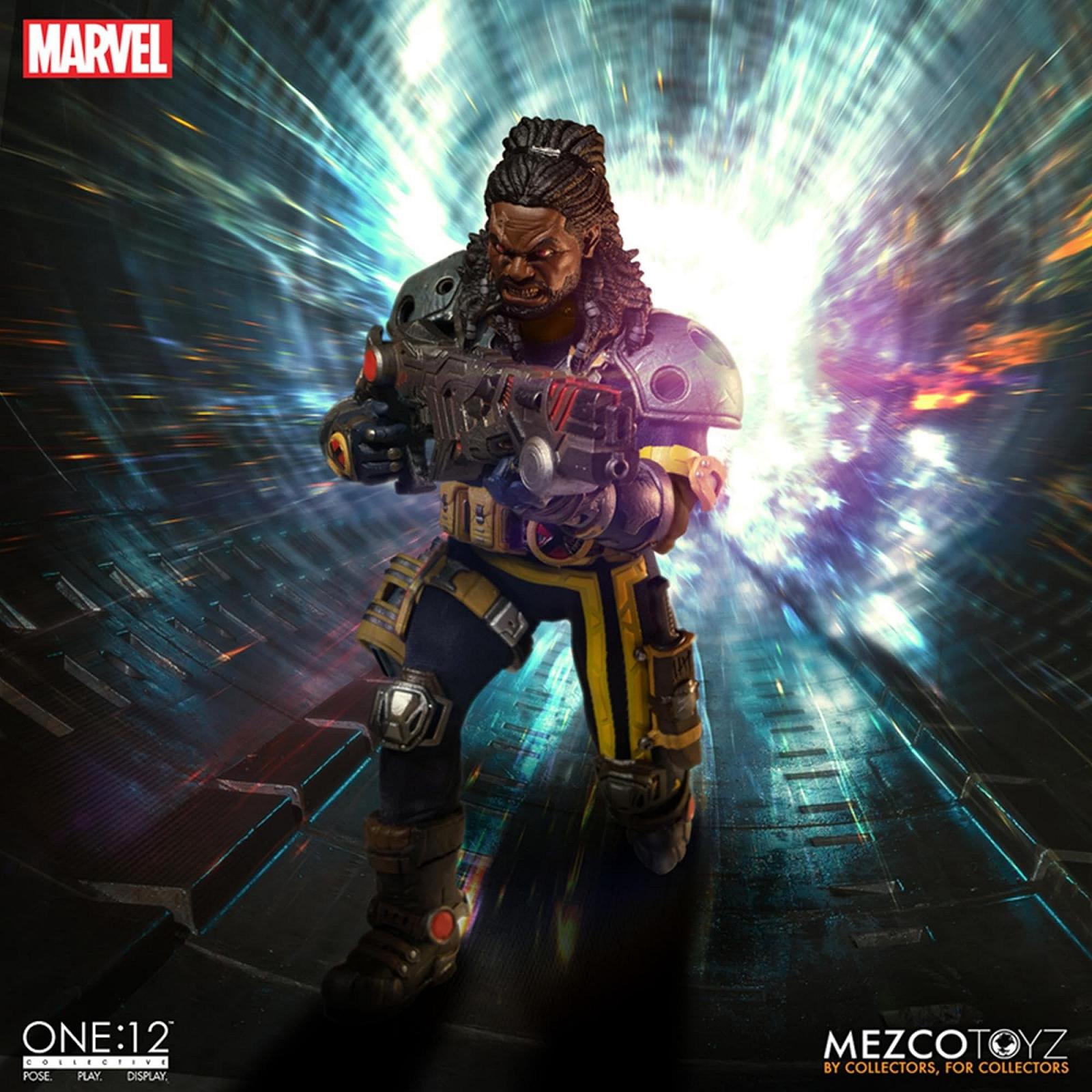 Фігурка Mezco Toys Marvel Бішоп 1/12 17 см, фото №7