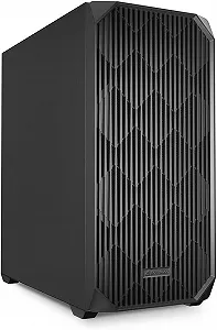 Корпус Sharkoon AK3 / ATX / BTF / USB-C / 2x120mm / без БЖ / Чорний - Фото 1