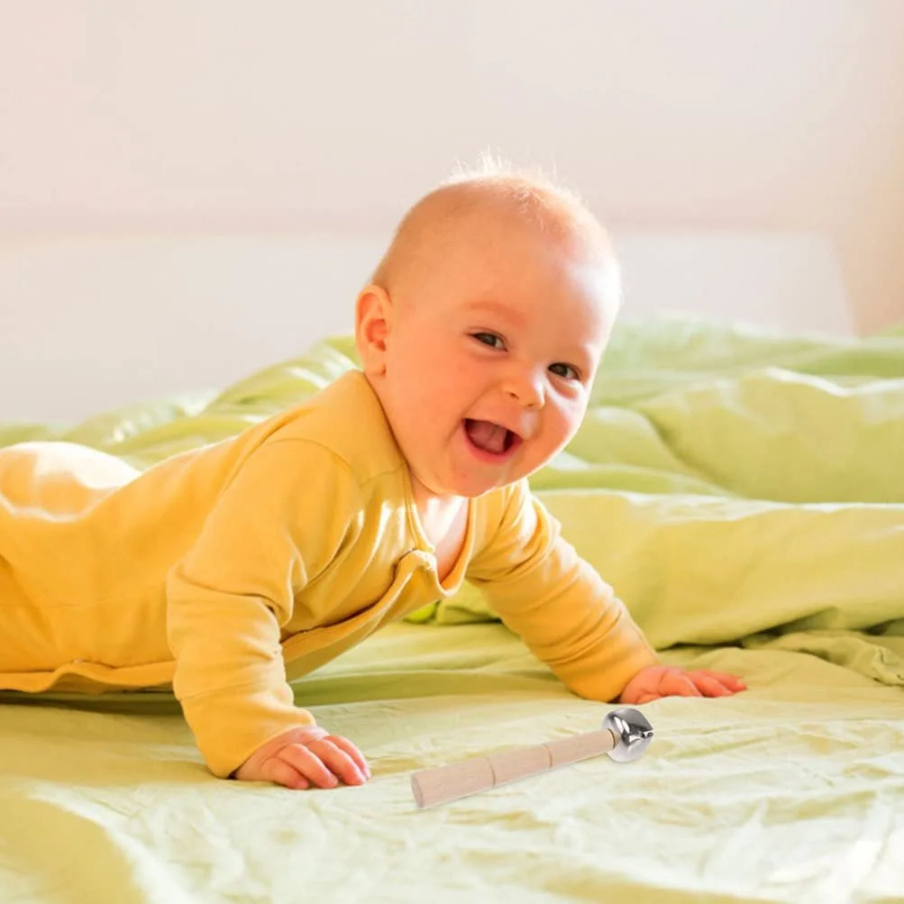 Дерев'яна паличка-брязкальце, 6 штук, музичні інструменти, брязкальця, ударні інструменти, ритмічні інструменти, іграшка, фото №5