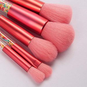 Набор кистей для макияжа Minkissy, 5 шт., цветные кисти для теней, для обозначения, для основы, для пудры, для женщин, девушек, начинающих, подарок на Рождество и Новый год synthetic.ua - Фото 1