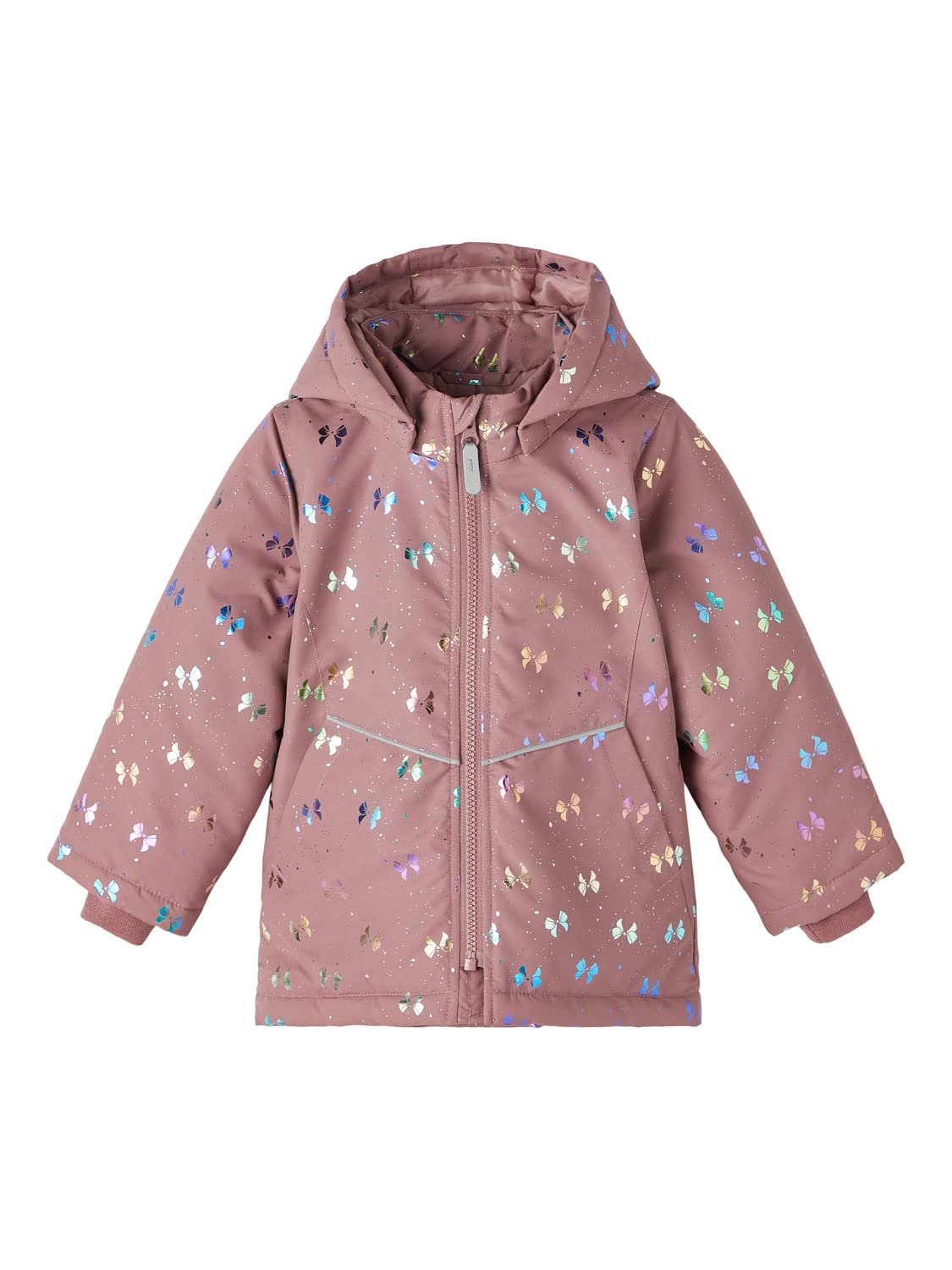 Куртка NAME IT для девушек Nmfmaxi Foil Aop Noos, фото №1