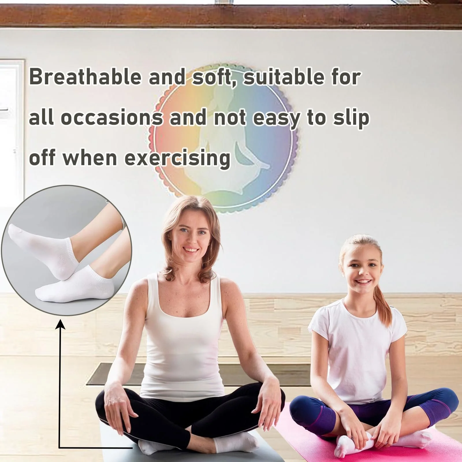 Носки KEYRI Спортивные 6 пар, носки для кроссовок, женские, низкие, унисекс, повседневные, дышащие, размер 36-40, один размер, фото №5 Носки KEYRI Спортивные 6 пар, носки для кроссовок, женские, низкие, унисекс, повседневные, дышащие, размер 36-40, один размер, фото №5