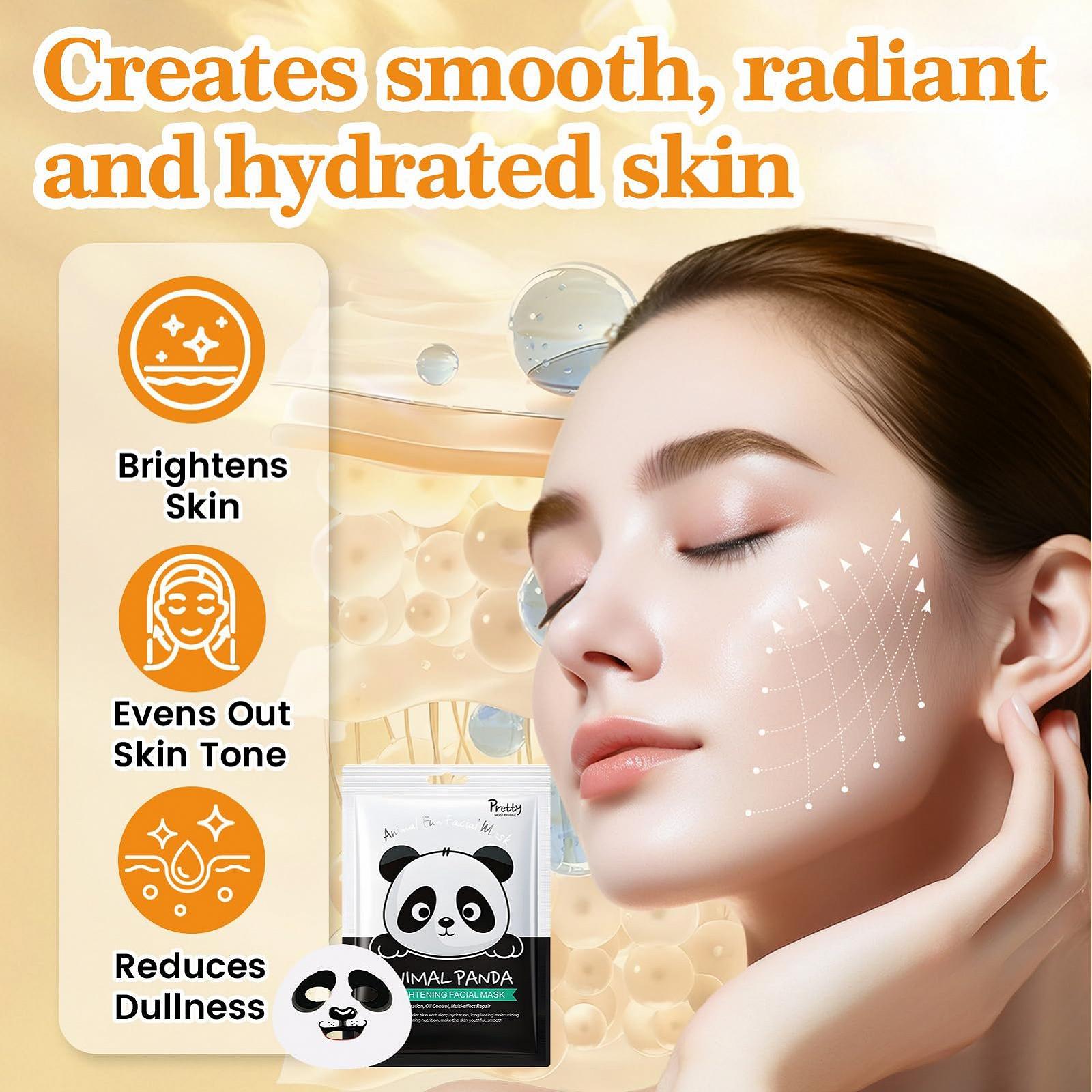 Набір дитячих масок для обличчя 9 шт. Маска для обличчя дитяча Регулювання жирності, зволоження та живлення, фото №4