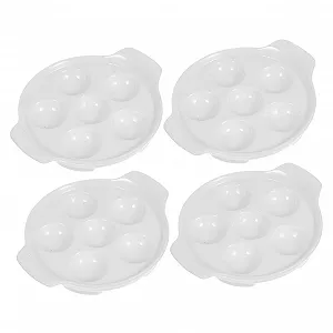 Форми для запікання равликів VANZACK набір 4 шт керамічні з ручками - Фото 1