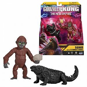 Ігрова фігурка Godzilla x Kong: The New Empire Suko та Titanus Doug, 15,24 см - Фото 1