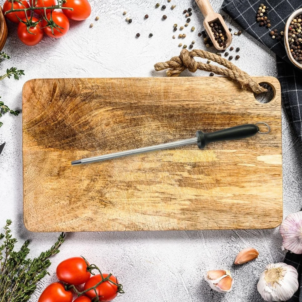 Мусат Fackelmann Nirosta Optima 43355 30,5 см, фото №2 Мусат Fackelmann Nirosta Optima 43355 30,5 см, фото №2