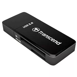 Кардридер Transcend f5k USB 3.0 black TS-RDF5K - Фото 1