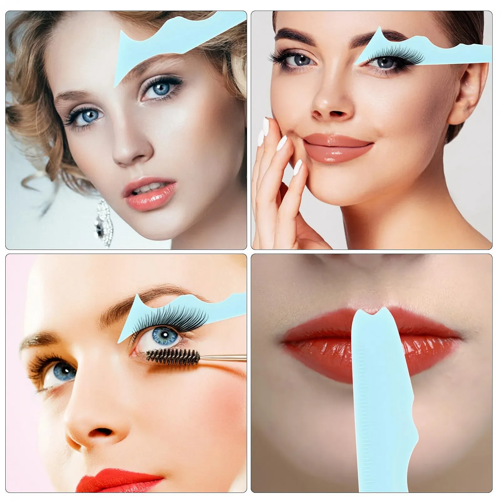 Трафарет для подводки глаз POPETPOP Силиконовый многоразовый, фото №3 Трафарет для подводки глаз POPETPOP Силиконовый многоразовый, фото №3