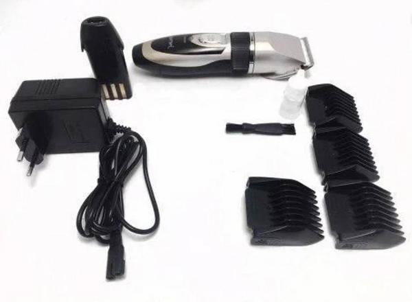 Профессиональная аккумуляторная машинка для стрижки GEMEI GM-6066 Серая, фото №1 Профессиональная аккумуляторная машинка для стрижки GEMEI GM-6066 Серая, фото №1