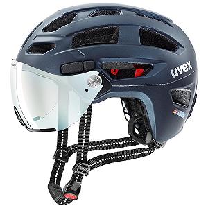 Шлем Uvex Finale Visor V с автоматически затемняющимся визором и LED-подсветкой - Фото 1