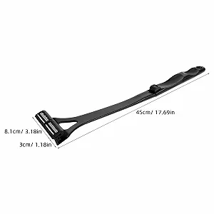 Бритва для спины и тела VICASKY Manual Body Hair Trimmer три лезвия черная synthetic.ua - Фото 1