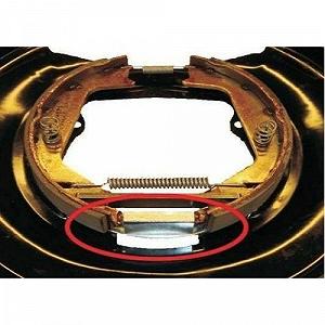 Монтажный комплект, колодки стояночного тормоза METZGER 105-0481, задний мост synthetic.ua - Фото 1