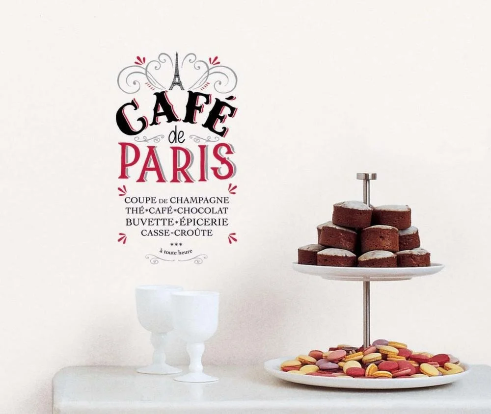 Перевідна наклейка DRAEGER PARIS 1886 Café de Paris Паперова декоративна Різнокольорова, фото №3 Перевідна наклейка DRAEGER PARIS 1886 Café de Paris Паперова декоративна Різнокольорова, фото №3