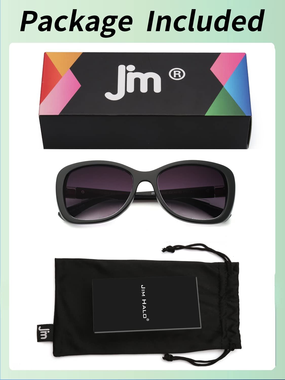 Сонцезахисні окуляри для читання жіночі JM Bifocal, вінтажні лінзи для читання, захист від ультрафіолету, фото №7