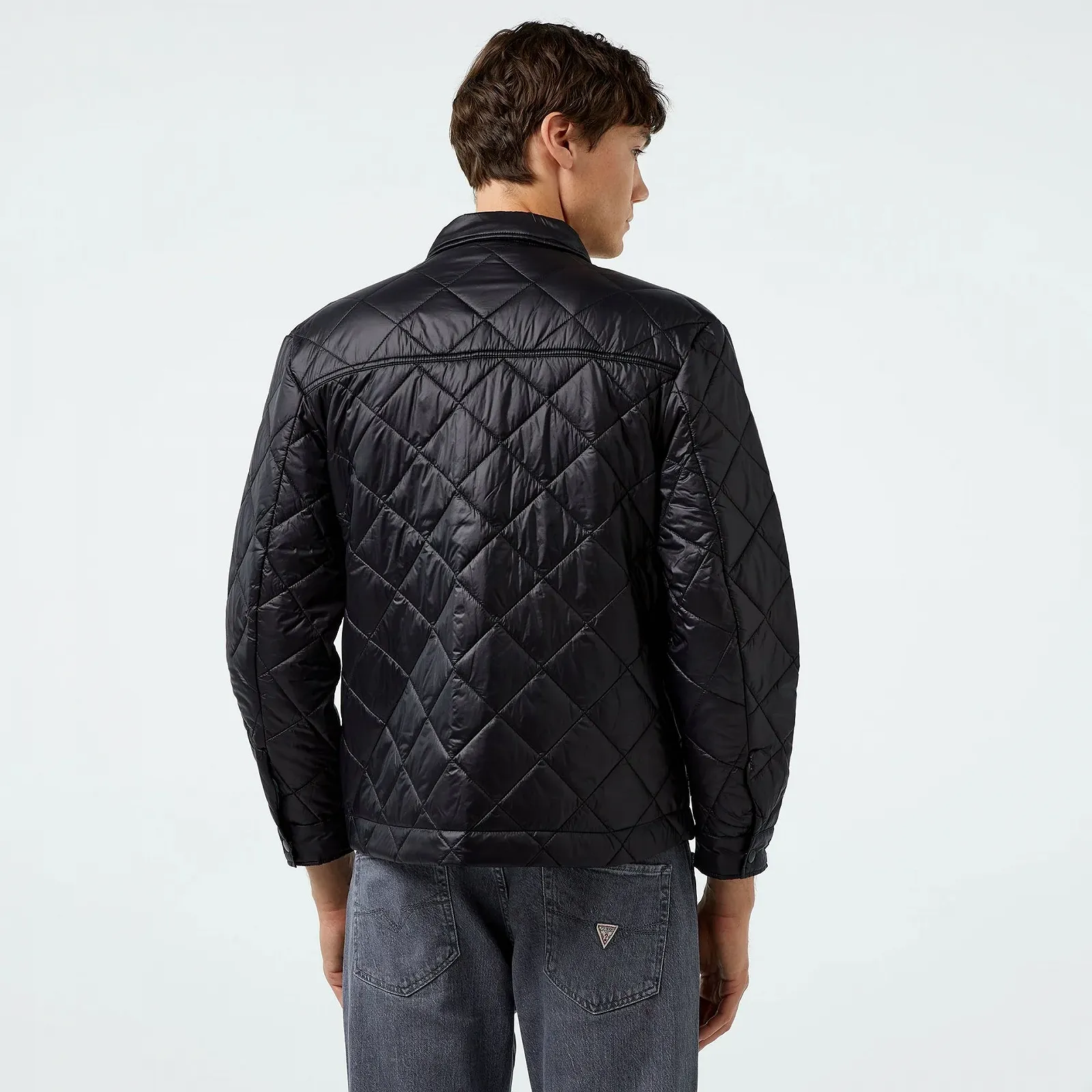 Мужская куртка GUESS Z4YL02WGAD2 Black - M, фото №3