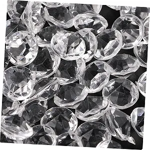 Стразы Акриловые Anneome 500 шт. Прозрачный synthetic.ua - Фото 1