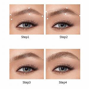 Гель Eyebrow 4D Feathery Brows Makeup Waterproof Soap Long-Lasting Eyebrow Cream Eyebrow Brush з кольором Рожевий Один розмір synthetic.ua - Фото 1