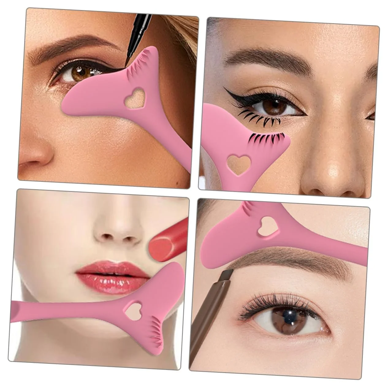 Шаблони для підводки Housoutil Багаторазові силіконові трафарети, фото №3 Шаблони для підводки Housoutil Багаторазові силіконові трафарети, фото №3