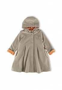 Флисовое пальто для девочки Sigikid Polarfleece с хлопковой подкладкой - Фото 1