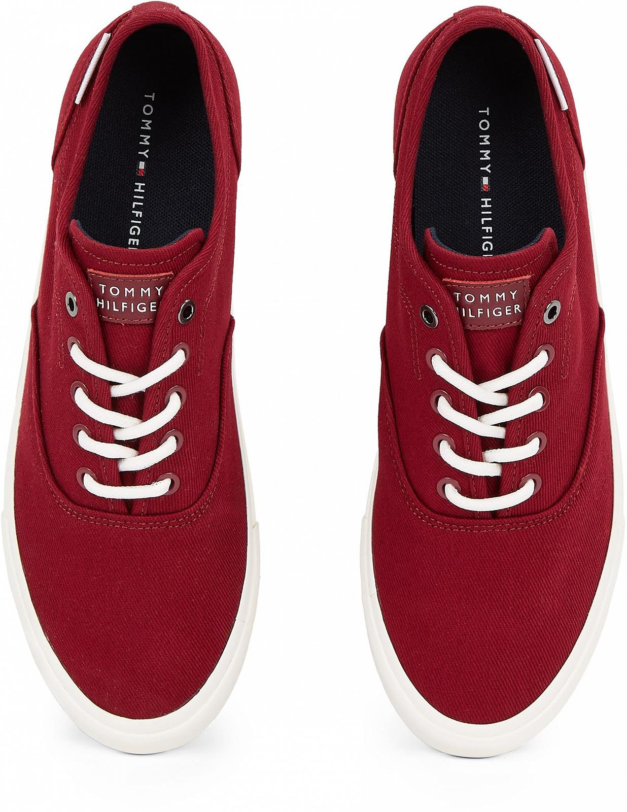 Кеды Tommy Hilfiger Th Hi Vulc Oxford Twill Fm0fm05400, фото №4